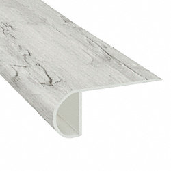 New Point Coastal Pine Vinyl Waterproof 2.25 in wide x 7.5 ft Length Low Profile Stair Nose